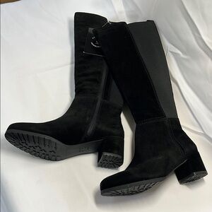 Naturalizer Black Heeled Boots